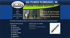 Desktop Screenshot of gascylindertech.com